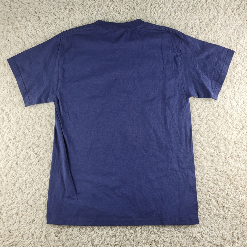 Vintage Albert Pujols STL Cardinals T-Shirt Mens M Blue Graphic Tee Short Sleeve - Picture 8 of 9